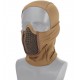 Tactical Multi Hood Full Face Shadow Fighter BK, OD, TAN [Anbison Sports]